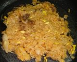 A picture of step 2 of Bibimbap-style Crispy Rice with Leftover Bean Sprout Rice.