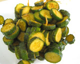A picture of step 3 of Homemade Pickled Cucumbers - Just Like "Kyuuri no Kyuuchan".