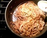 A picture of step 6 of Japanese Soy Sauce Pasta.