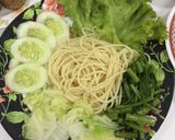 รูปขั้นตอนการทำที่ 4 ของ สปาเก็ตตี้น้ำพริกอ่อง meatless meatball (มังสวิรัติ)