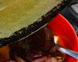 Gambar langkah 3 resipi Daging Goreng Thai.