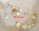Hình bước làm 4 của món Cải thìa xốt nấm đông cô