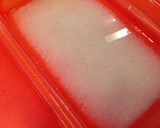 A picture of step 3 of Easy Sakura Mochi (Domyoji) Using A Microwave Steaming Container.