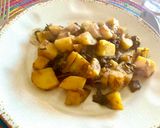 Foto del paso 8 de la receta: Papas con callampas de pino