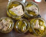 A picture of step 6 of Homemade Preserved Tuna in Oil.