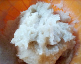 A picture of step 4 of Jute Mallow and Okro Soup with Lafu.