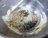 A picture of step 3 of Simple Sesame-Scented Matcha Shortbread.