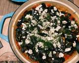 Spicy tomato mussels with feta: Mydia Saganaki recipe step 4 photo