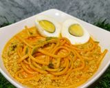 Foto langkah ke 9 dari resep Mie Gomak Kuah Khas Batak.