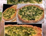 A picture of step 5 of AMIEs Cauliflower & Broccoli Quiche.