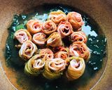 รูปขั้นตอนการทำที่ 3 ของ กิมจิหมูสามชั้นม้วน