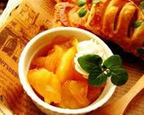 A picture of step 15 of Fragrant Butter Chiffon Cake with Caramelized Apples.