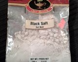 A picture of step 2 of black salt on cucumbers a refreshing snack.