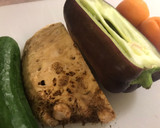 黄杏· 紫甜椒·鸡胸肉沙拉（当季水果 & 蔬菜好搭配👍👍）的食譜步驟1照片