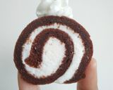 Foto langkah ke 13 dari resep Choco mini roll cake (Kukus).