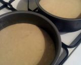 A picture of step 7 of Vickys Coconut Flour Victoria Sandwich Cake, GF DF EF SF NF.