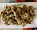 Foto del paso 3 de la receta: Alcachofas congeladas en freidora de aire