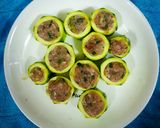 Hình bước làm 3 của món Chả cá thác lác hấp bí ngòi