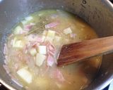 A picture of step 7 of Clam Chowder with Pasta.