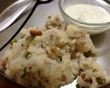 A picture of step 8 of Upma.