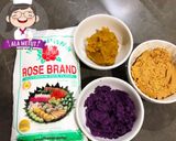 Foto langkah ke 1 dari resep Ronde Ubi Ungu & Labu Kuning alaMetut 👩‍🍳.