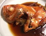 A picture of step 14 of Preparing and Simmering Alfonsino Fish.