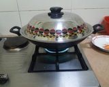 Foto langkah ke 5 dari resep Singkong Coklat Kukus.