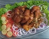 A picture of step 2 of Steam rost chicken.