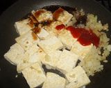 A picture of step 3 of Fried Ketchup Tofu in 10 minutes.