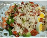 A picture of step 2 of [Farmhouse Recipe] Cobb Salad Dressing.