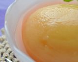 A picture of step 4 of Peach Compote.