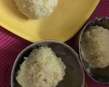 A picture of step 3 of Tri colour burfi Milk powder and coconut burfi.