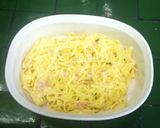 Foto del paso 2 de la receta: Fettuccine con jamón y crema
