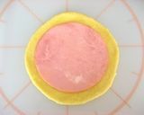 A picture of step 3 of Ham Rolls.