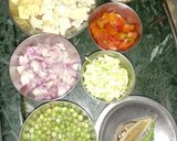 मसाला वेज पुलाव (masala veg pulao recipe in Hindi) रेसिपी चरण 1 फोटो