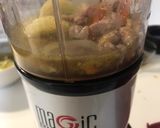 Hình bước làm 3 của món Soup cá chẻm bí đỏ khoai tây nấm mỡ