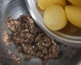 काला चना आलू टिक्की चाट रेसिपी चरण 1 फोटो