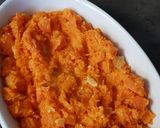 Une image de l'étape 2 de Gratin de potiron au munster.