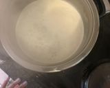 A picture of step 2 of Creamy steel cut oats.