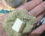 A picture of step 3 of Cheese stuffed falafel.