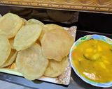 A picture of step 4 of Khatte Aloo ki sabzi.