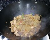 A picture of step 5 of Salmon stir fry.
