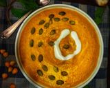A picture of step 3 of Pumpkin Corn Soup.