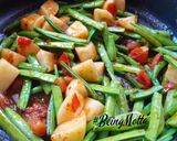 A picture of step 4 of Cluster Beans-Potato Subzi/ Gavarfali-Batata Nu Shaak.