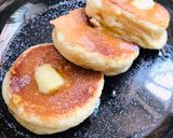 A picture of step 7 of Fluffy Japanese Soufflé Pancakes.