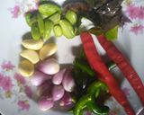 Foto langkah ke 2 dari resep Oseng Cumi Asin Pete.
