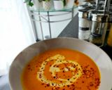 A picture of step 6 of Butternut squash soup.