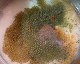 A picture of step 3 of Pudina (Raita).