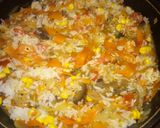 Foto del paso 3 de la receta: Salteado de verduras con arroz