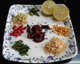 A picture of step 2 of Lemon rice.